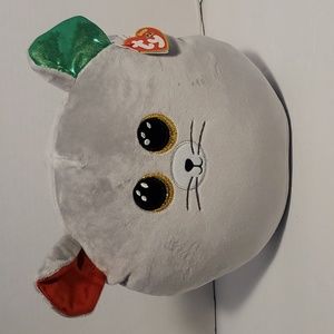 Ty Squish A Boo Chipper Mouse New With Tags Plush Christmas